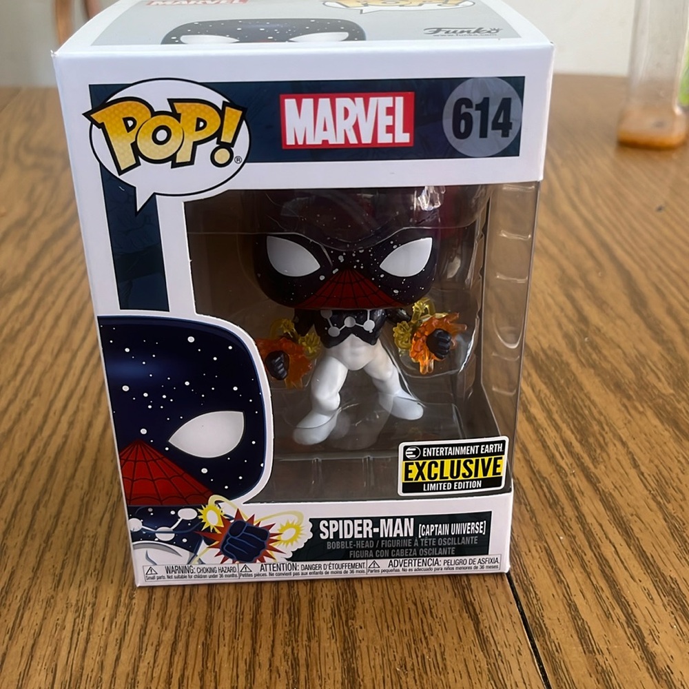Spider-man (Captain Universe) Funko pop #614.